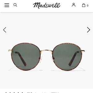 Madewell Fest Aviator Sunglasses